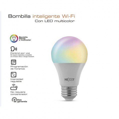 Lampara LED Smart 9W multicolor